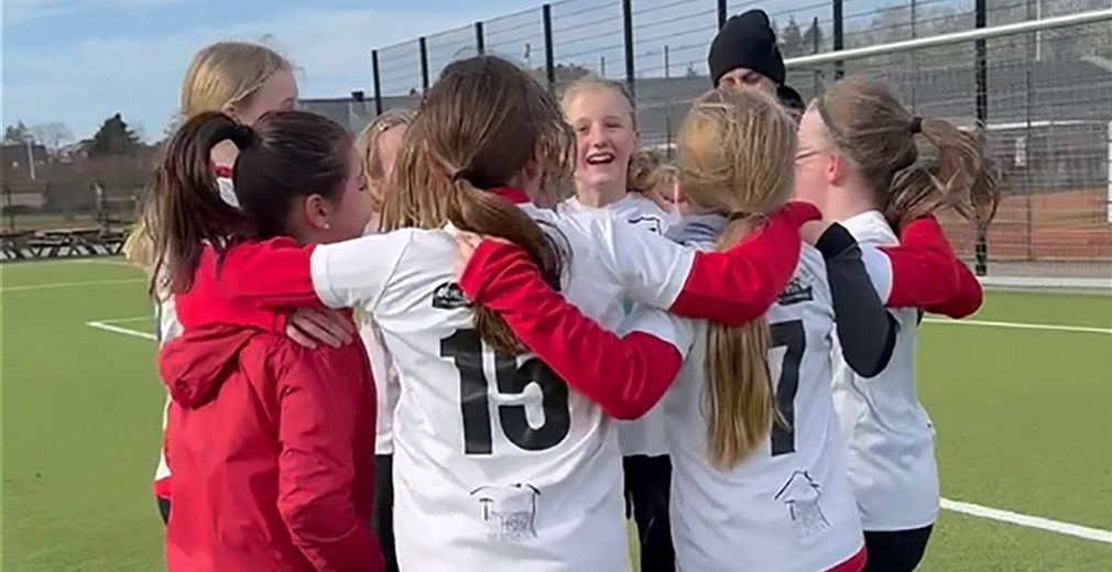 U11 pigerne sejrede 4-0 over Fredensborg