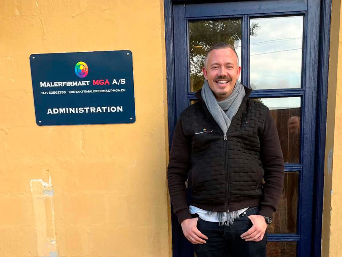 Malerfirmaet MGA (Mads Gianelli Andersson) – ny sponsor i LSF