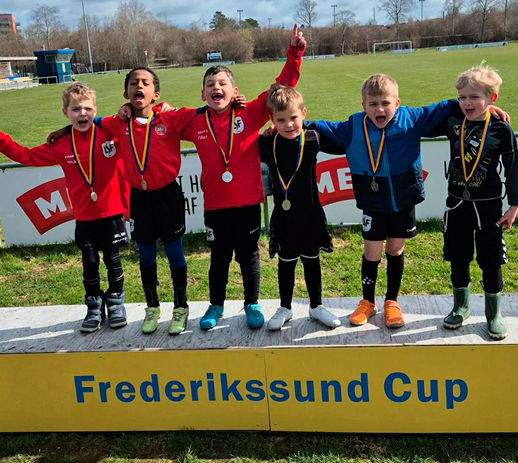 U7 deltog i Frederikssund IK Påske Cup