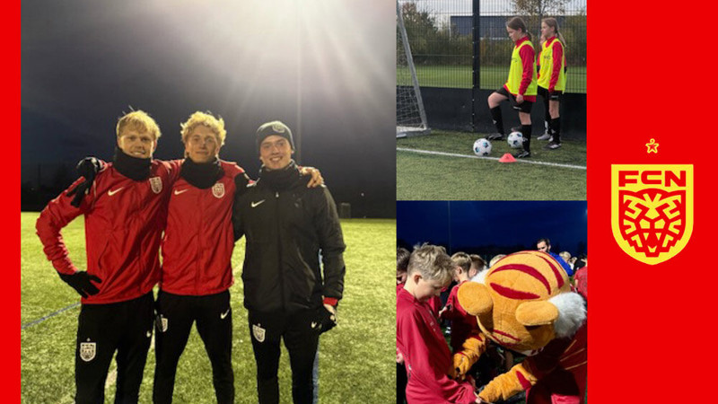Superliga træning med FC Nordsjælland