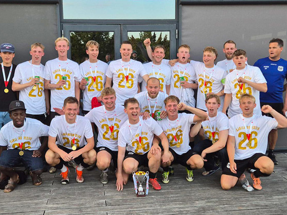 Senior 2: SJÆLLANDSMESTRE!